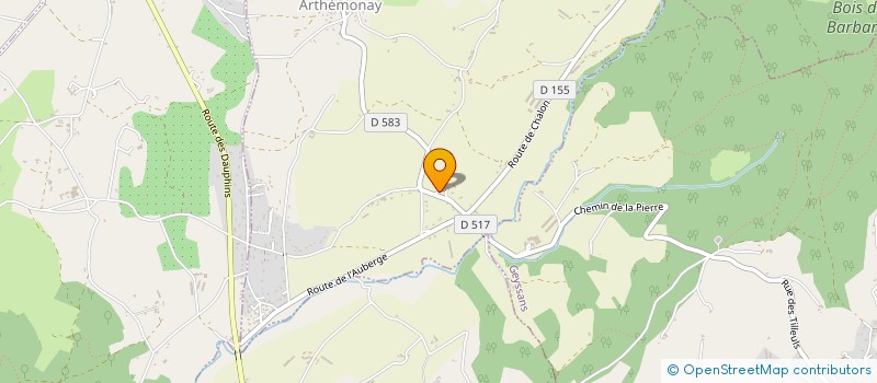 localisation de l'entreprise MONSIEUR CARMELO BLANCO  ARTHEMONAY