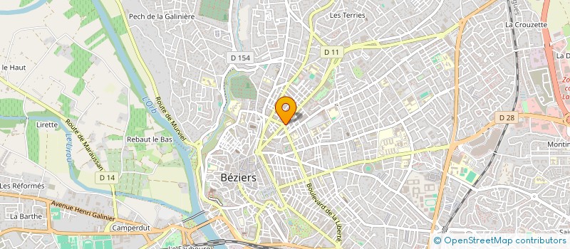 localisation de l'entreprise MONSIEUR CARMELO CORDOBA GIMENEZ à BEZIERS
