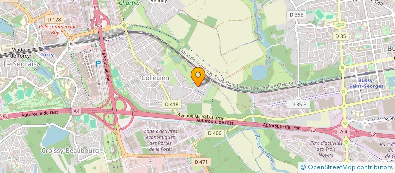 localisation de l'entreprise MONSIEUR CARMELO LOPRESTI  COLLEGIEN