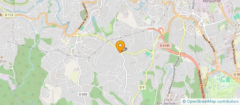 localisation de l'entreprise MONSIEUR CARMELO ORSIDA à GRASSE