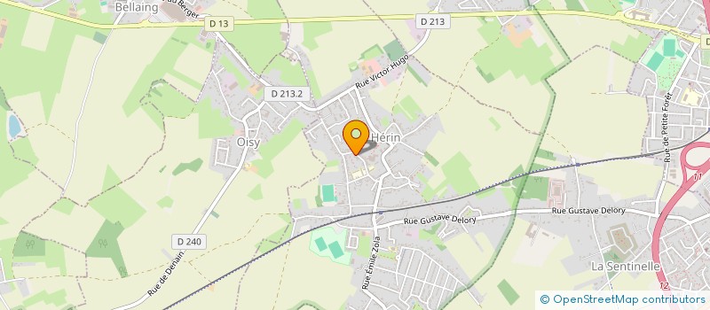 localisation de l'entreprise MONSIEUR CARMELO SORTINO  DENAIN