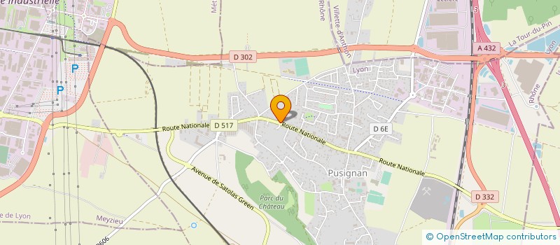 localisation de l'entreprise MONSIEUR CARMINE ARCO  PUSIGNAN