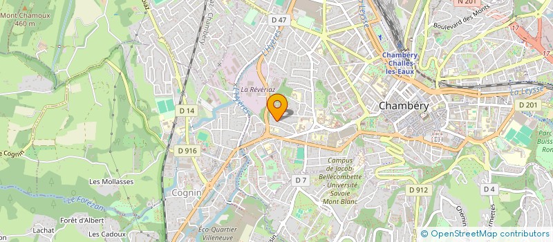 localisation de l'entreprise MONSIEUR CARMINE BALESTRIERE à CHAMBERY