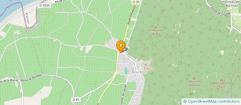 localisation de l'entreprise MONSIEUR CARMINE DE LILLO  BOULBON