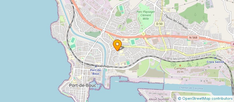 localisation de l'entreprise MONSIEUR CARMINE FRANCESCO VERTA  PORT DE BOUC