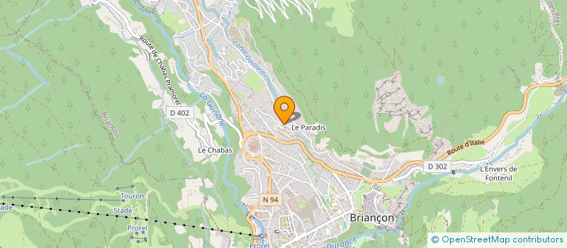 localisation de l'entreprise MONSIEUR CARMINE MASTROLEO  BRIANCON