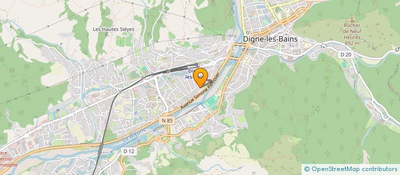 localisation de l'entreprise MONSIEUR CARMINE PORFIRIO à DIGNE-LES-BAINS