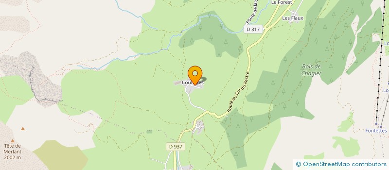 localisation de l'entreprise MONSIEUR CARMINE SANTORO  LE DEVOLUY