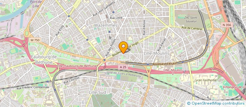 localisation de l'entreprise MONSIEUR CARNOT BOUGNA  LILLE