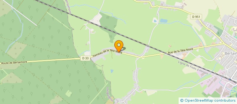 localisation de l'entreprise MONSIEUR CAROL MACQ  BERLAIMONT