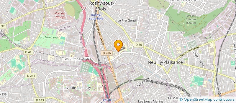 localisation de l'entreprise MONSIEUR CAROL NAGY à ROSNY-SOUS-BOIS