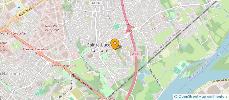 localisation de l'entreprise MONSIEUR CAROL VARGA  SAINTE-LUCE-SUR-LOIRE