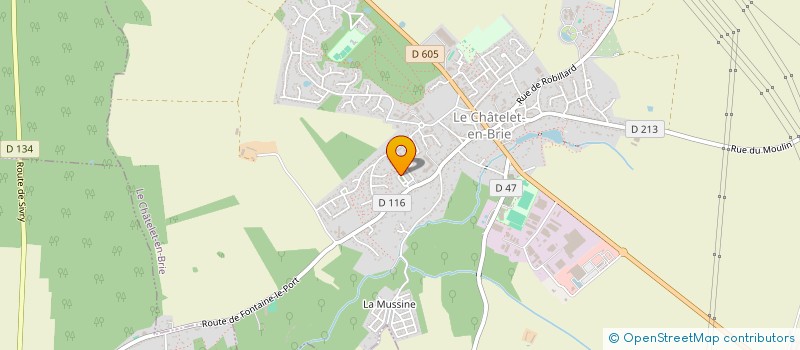 localisation de l'entreprise MONSIEUR CAROLE BERTILLE à LE CHATELET-EN-BRIE