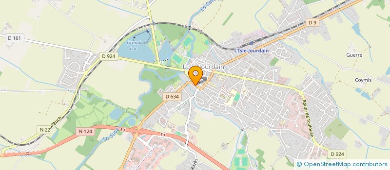 localisation de l'entreprise MONSIEUR CAROLINE CHAUDRU à L'ISLE-JOURDAIN