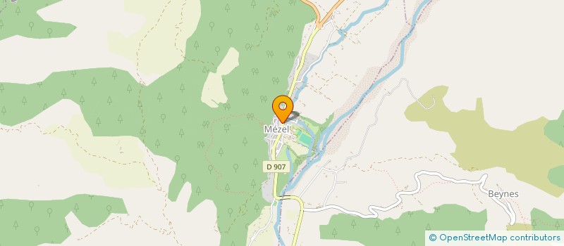 localisation de l'entreprise MONSIEUR CAROLINE LEFORT  DIGNE-LES-BAINS