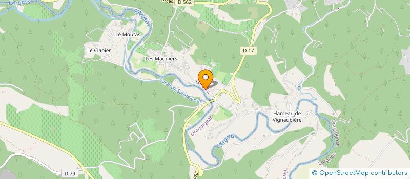 localisation de l'entreprise MONSIEUR CAROLUS SLUIJTER  LORGUES