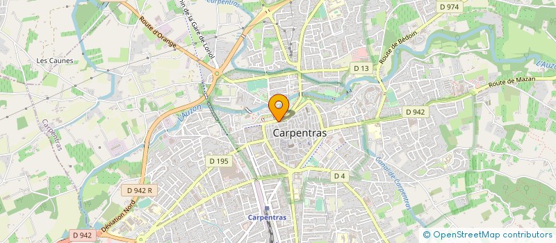 localisation de l'entreprise MONSIEUR CARRAZ COTTERLAZ  CARPENTRAS