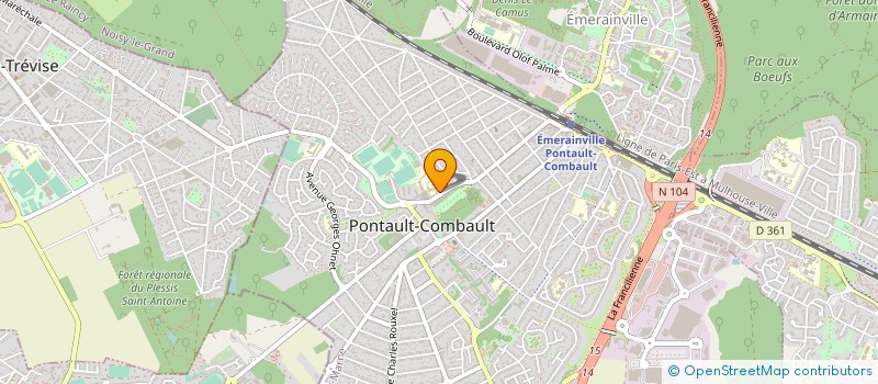 localisation de l'entreprise MONSIEUR CARREIRA LOPES à PONTAULT-COMBAULT