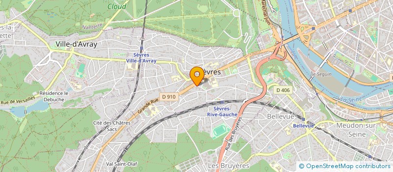 localisation de l'entreprise MONSIEUR CARREL BANZOLA à SEVRES