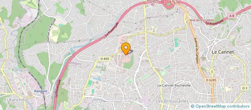 localisation de l'entreprise MONSIEUR CARS à LE CANNET