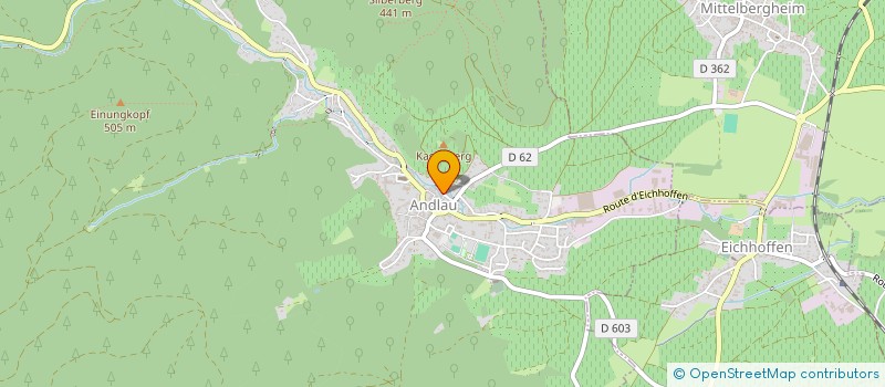 localisation de l'entreprise MONSIEUR CARSTEN GUDD  ANDLAU