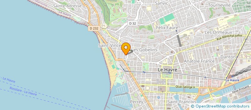 localisation de l'entreprise MONSIEUR CARSTEN JACOBSEN à LE HAVRE