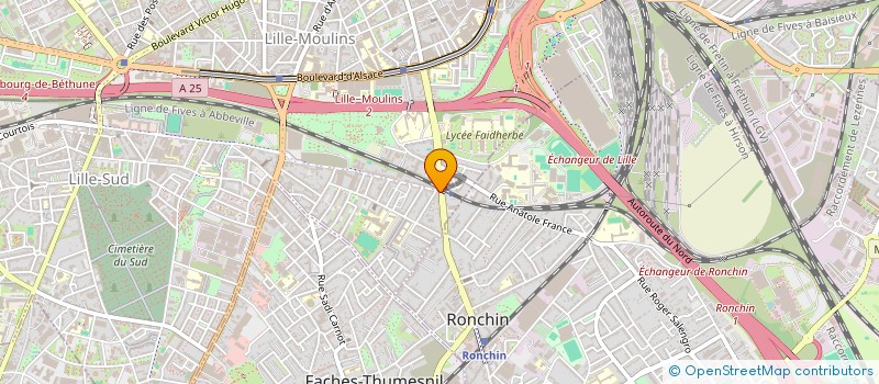 localisation de l'entreprise MONSIEUR CARTHER DIEFE FANKEM II à LILLE