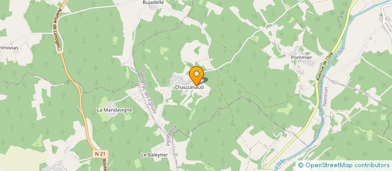 localisation de l'entreprise MONSIEUR CARY BARTSCH  SAVIGNAC-LES-EGLISES