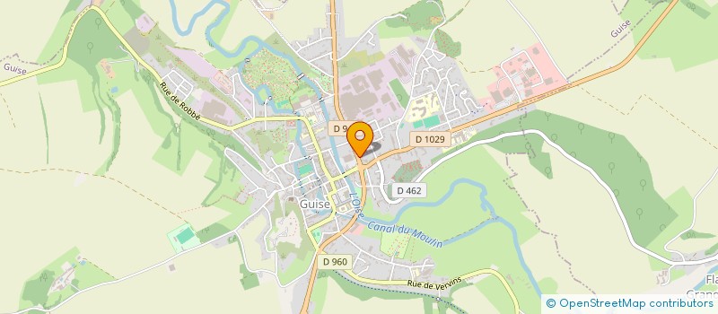 localisation de l'entreprise MONSIEUR CASA DELLA à GUISE