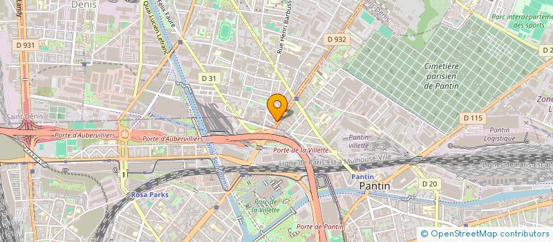 localisation de l'entreprise MONSIEUR CASANOVA ALEXANDRE  AUBERVILLIERS