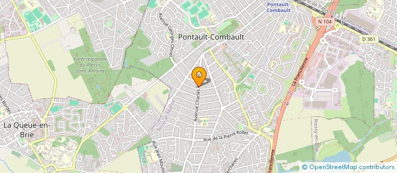 localisation de l'entreprise MONSIEUR CASIAN PETRAS  PONTAULT-COMBAULT