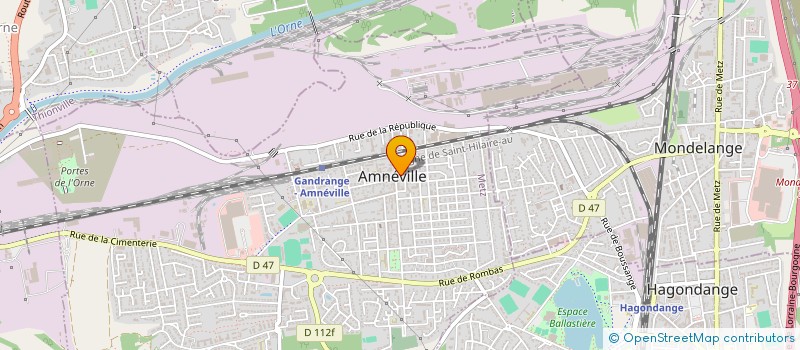 localisation de l'entreprise MONSIEUR CASIMIR BANKA à AMNEVILLE