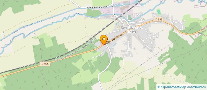 localisation de l'entreprise MONSIEUR CASIMIR BOGUMIL  SERMAIZE-LES-BAINS