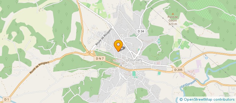 localisation de l'entreprise MONSIEUR CASIMIR DELANGRE  TOURVES