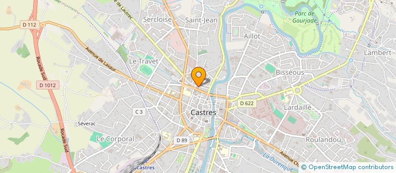 localisation de l'entreprise MONSIEUR CASIMIR JIMENEZ  CASTRES
