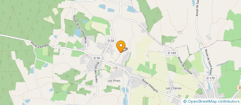 localisation de l'entreprise MONSIEUR CASIMIR MARTINS MACHADO  SAINT-MARTIN-D'AUXIGNY