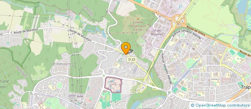 localisation de l'entreprise MONSIEUR CASIMIRO LOURENCO DE SA à ELANCOURT