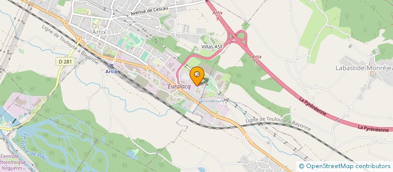 localisation de l'entreprise MONSIEUR CASIMIRO PEREIRA DE OLIVEIRA à ARTIX