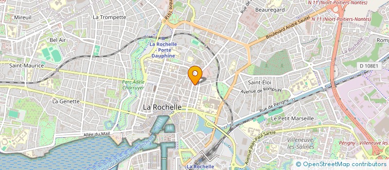 localisation de l'entreprise MONSIEUR CASIMIRO PIRES  LA ROCHELLE