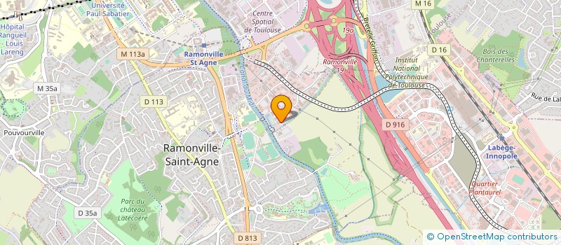 localisation de l'entreprise MONSIEUR CASPAR BARNABAS GALSWORTHY  RAMONVILLE-SAINT-AGNE