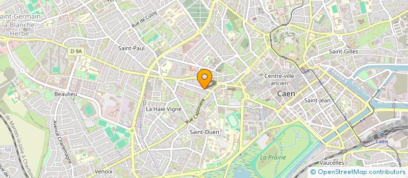 localisation de l'entreprise MONSIEUR CASPAR CUNNINGHAM à CAEN