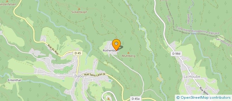 localisation de l'entreprise MONSIEUR CASSANDRE RENAUD  DABO