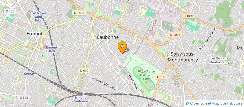localisation de l'entreprise MONSIEUR CASSIANO DOS SANTOS à EAUBONNE