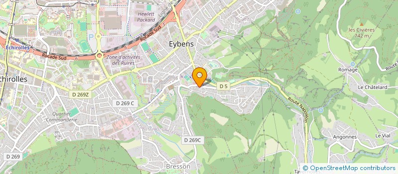 localisation de l'entreprise MONSIEUR CATALDO CAPOGNA  EYBENS