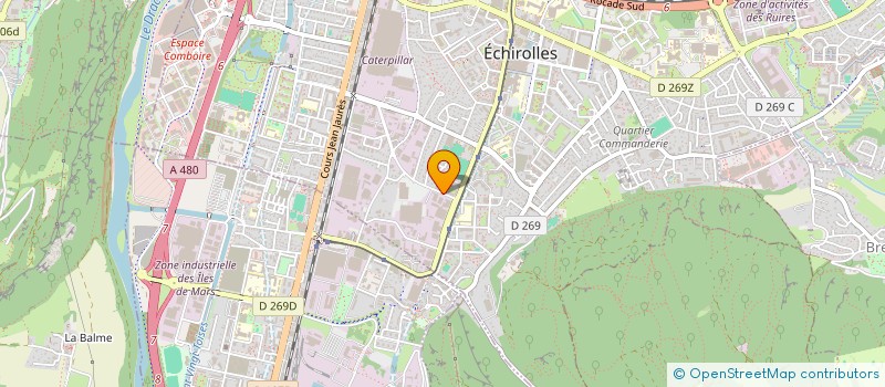 localisation de l'entreprise MONSIEUR CATALDO MALDERA  ECHIROLLES