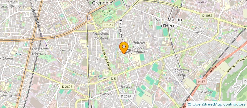 localisation de l'entreprise MONSIEUR CATALDO NICHILO  GRENOBLE