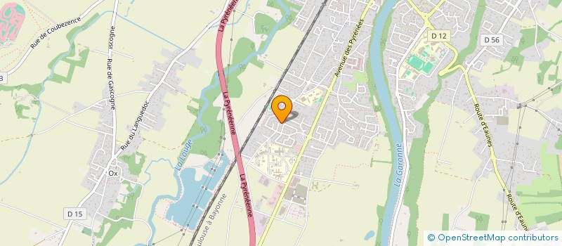 localisation de l'entreprise MONSIEUR CATALIN ANASTASE  MURET