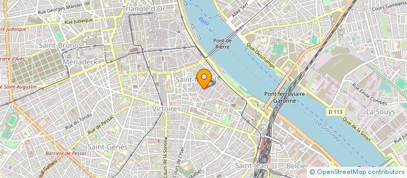 localisation de l'entreprise MONSIEUR CATALIN ARMANU  BORDEAUX