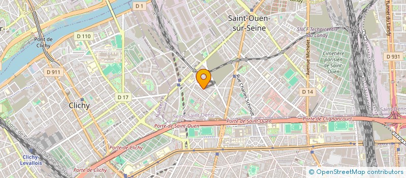 localisation de l'entreprise MONSIEUR CATALIN BAIDOC à SAINT-OUEN-SUR-SEINE