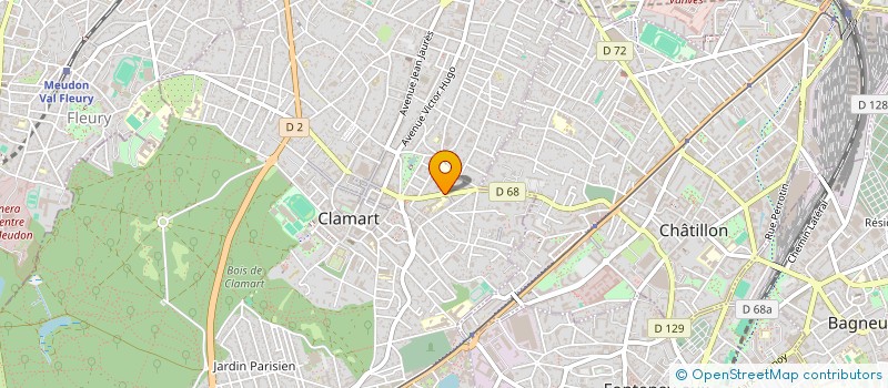 localisation de l'entreprise MONSIEUR CATALIN BRAN à CLAMART